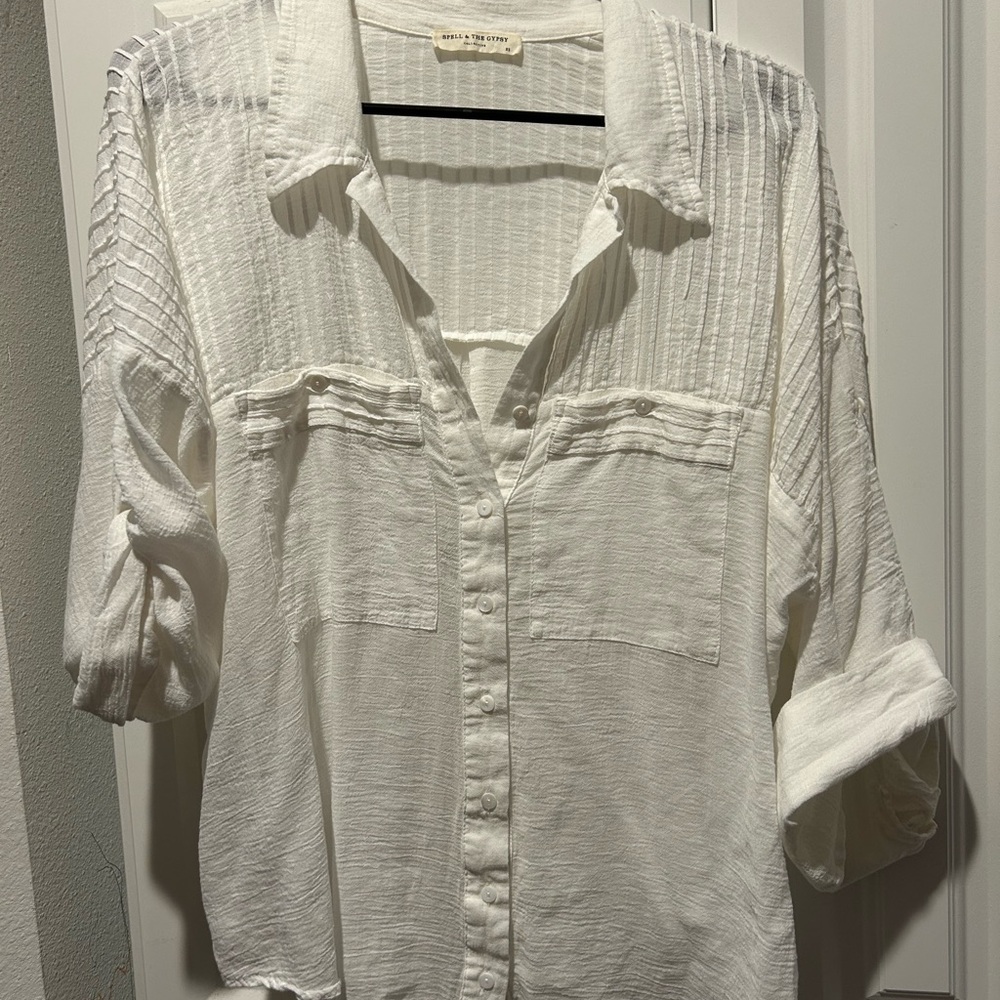 Spell white blouse